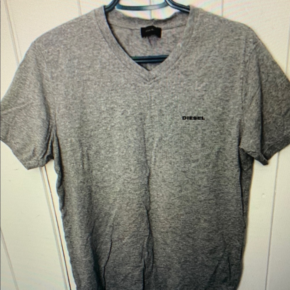 Diesel Gray Short Sleeve Tee